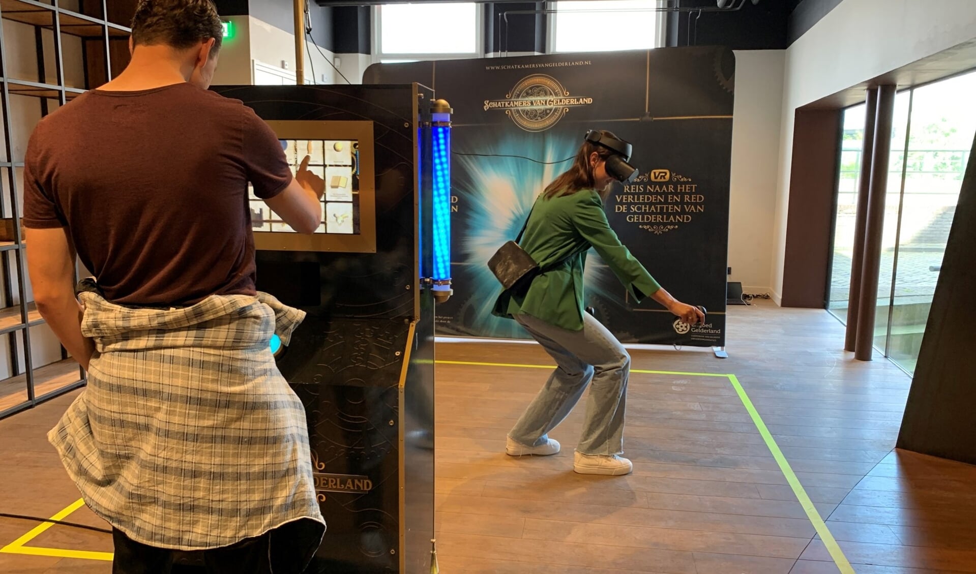 Virtual Reality game in Museum Tweestromenland