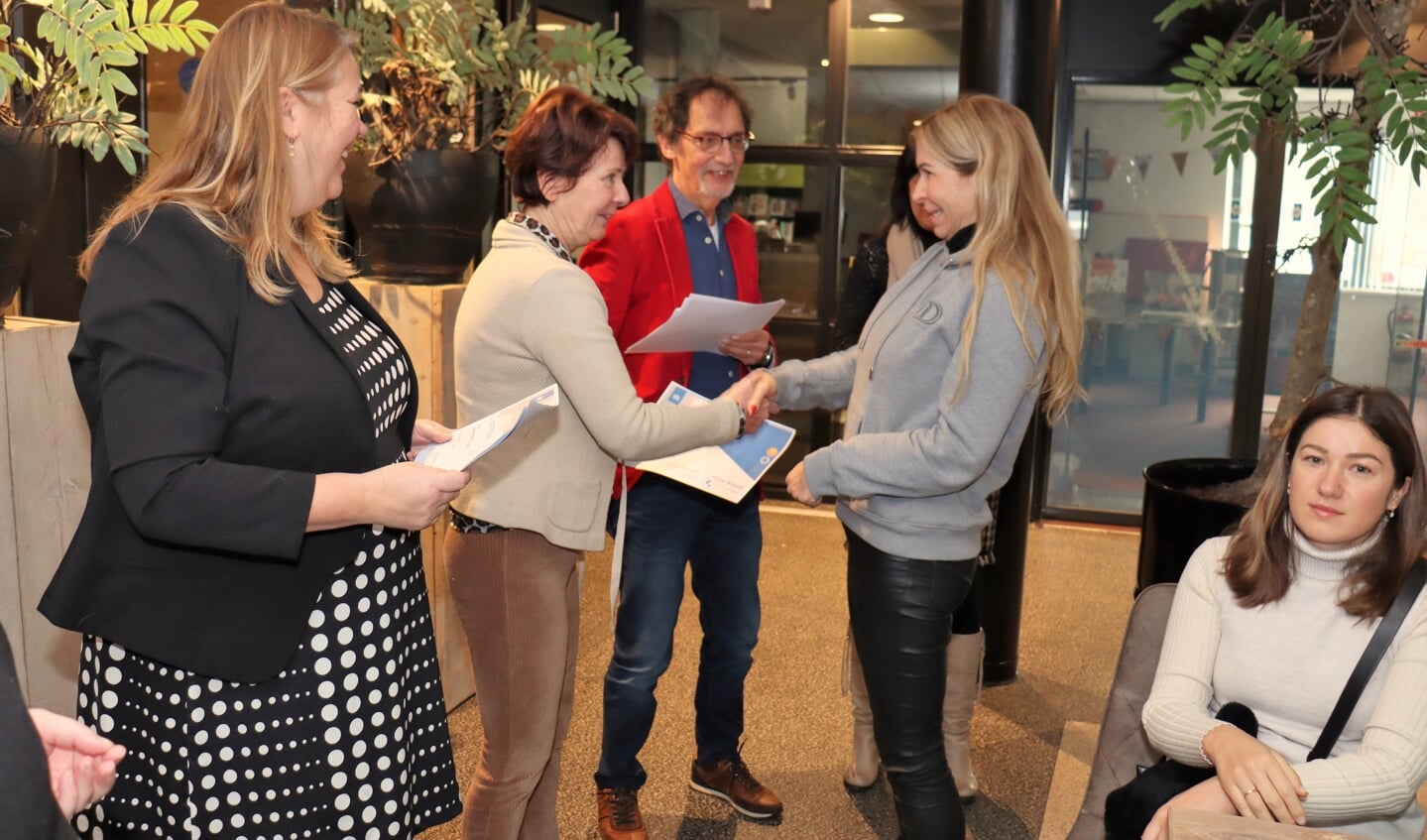 Deelnemers Oekraïne project ontvangen certificaat