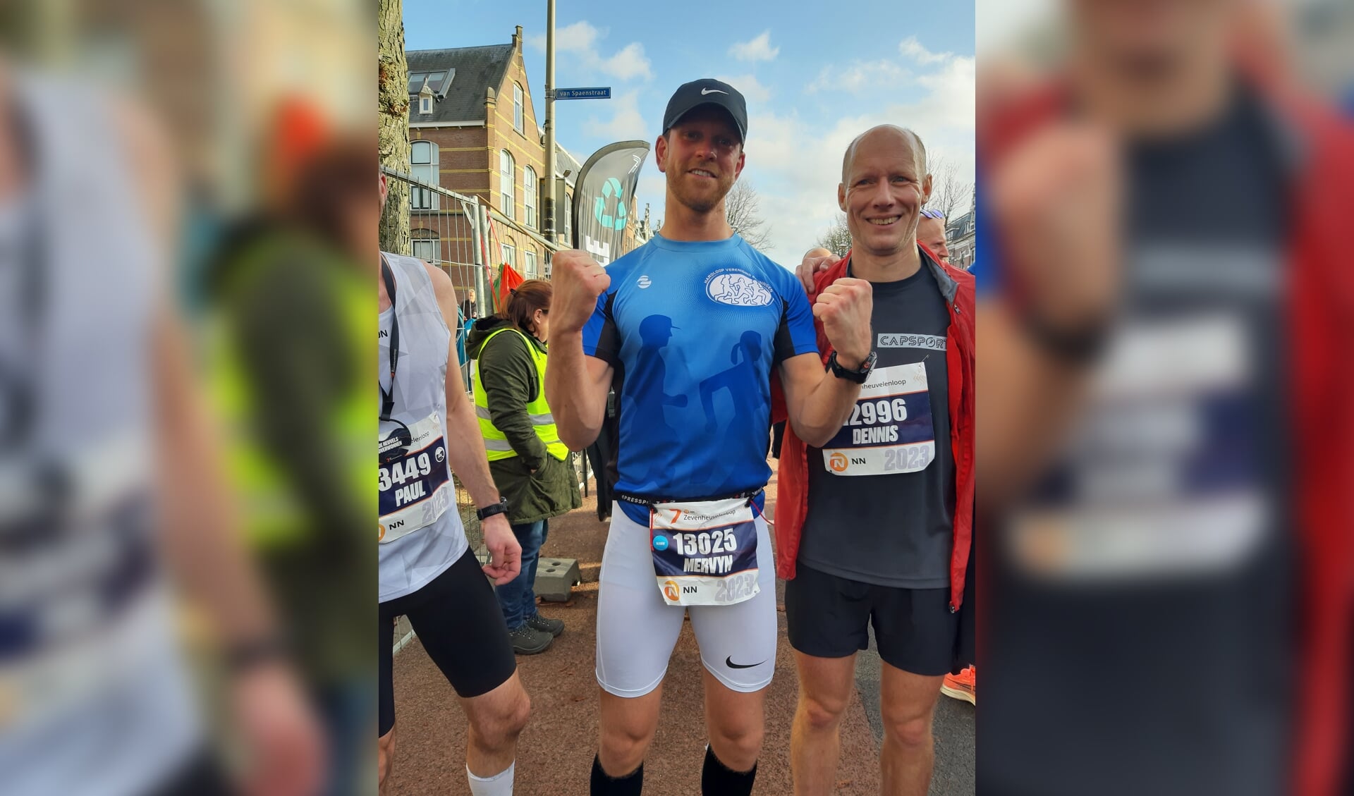 Mervyn loopt een nieuw clubrecord neer.
