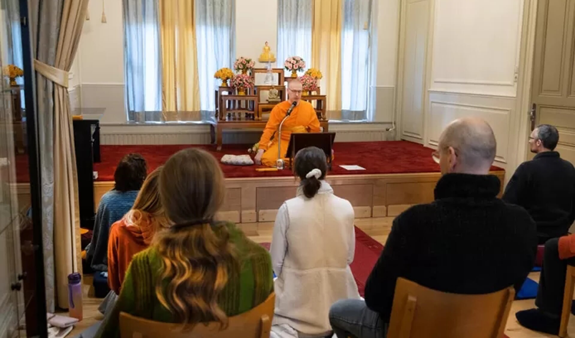 Meditatiedag in het centrum van Dhammakaya Nederland
