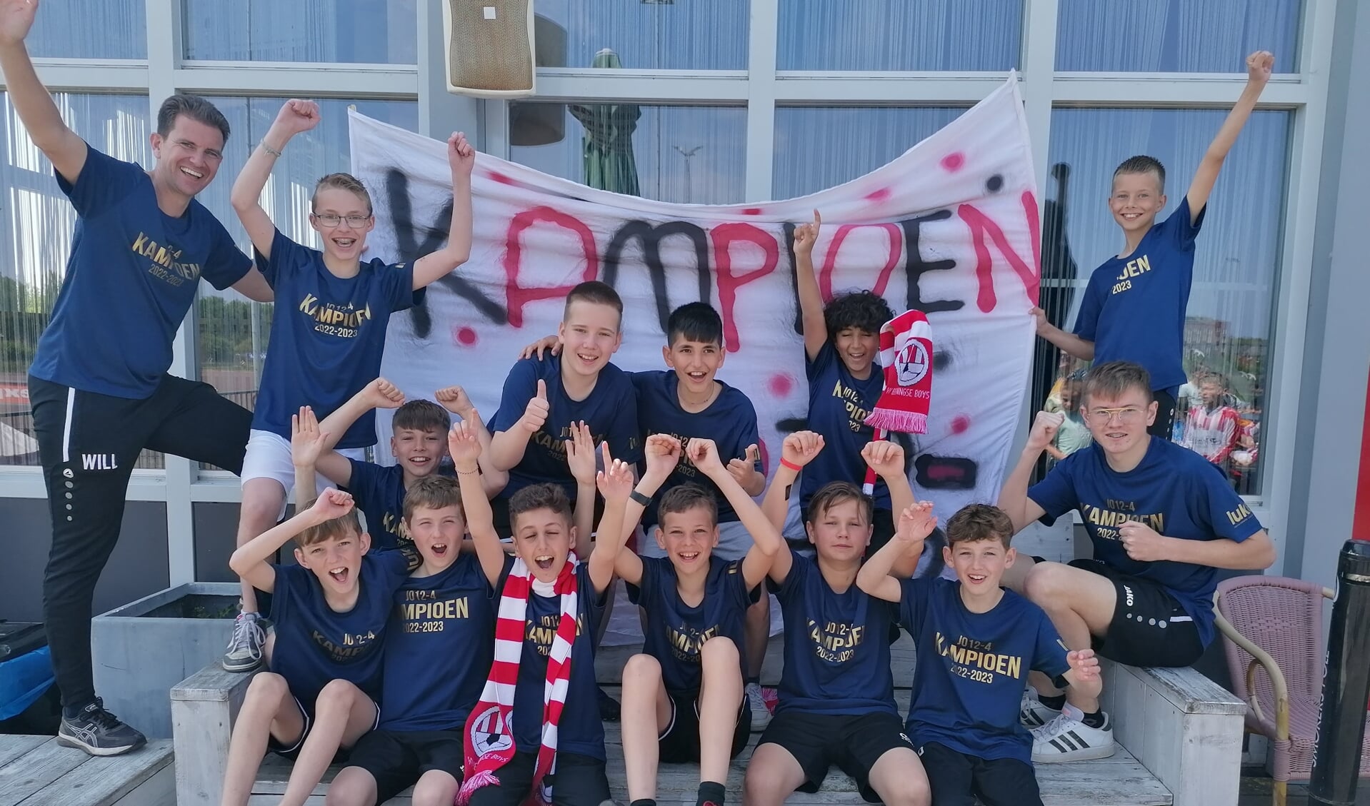 Beuningse Boys JO12-4 kampioen