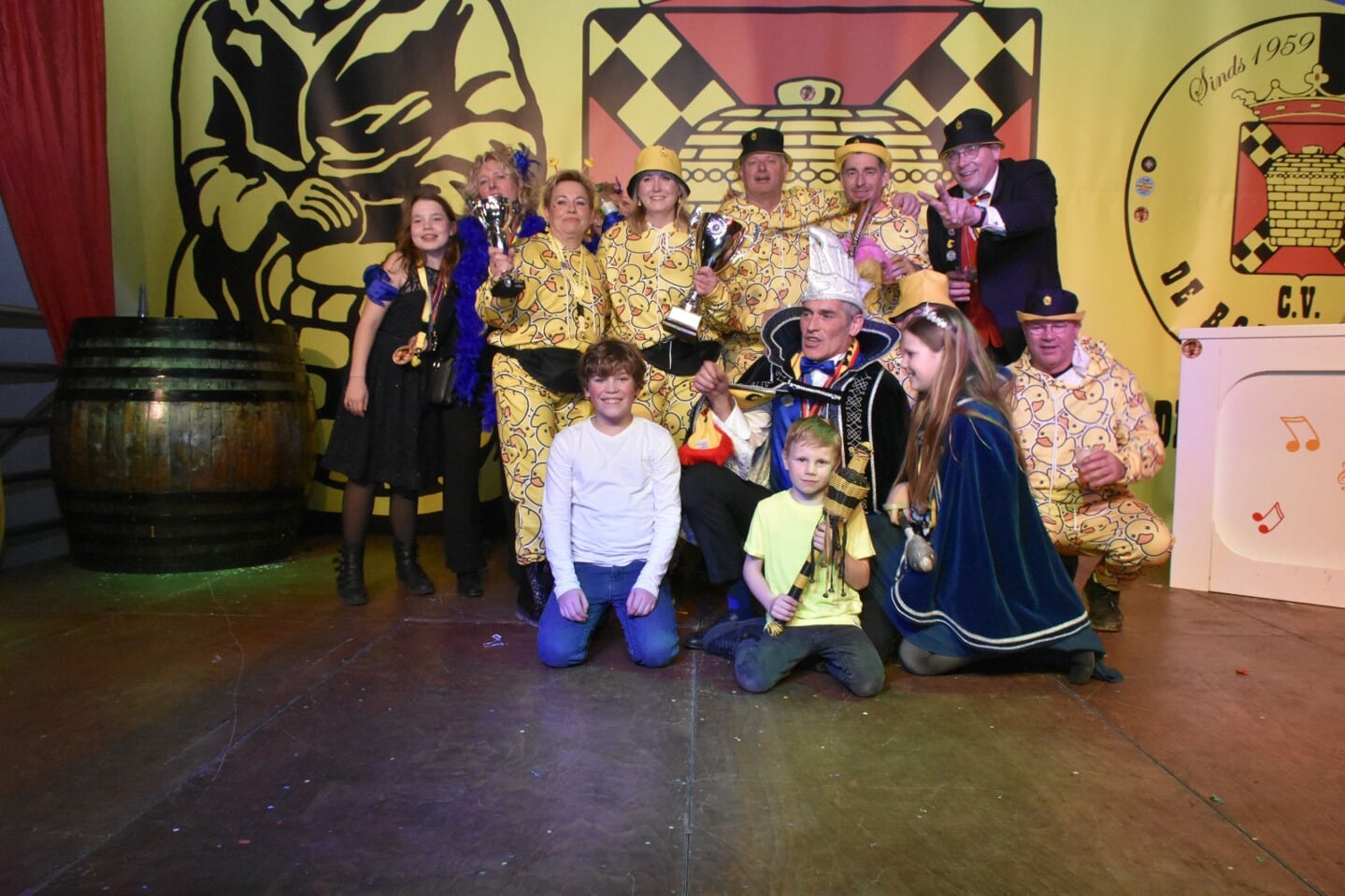 Prijswinnaar van de 11-stroatentocht Maasbommel 'wagens': The Beeteaters