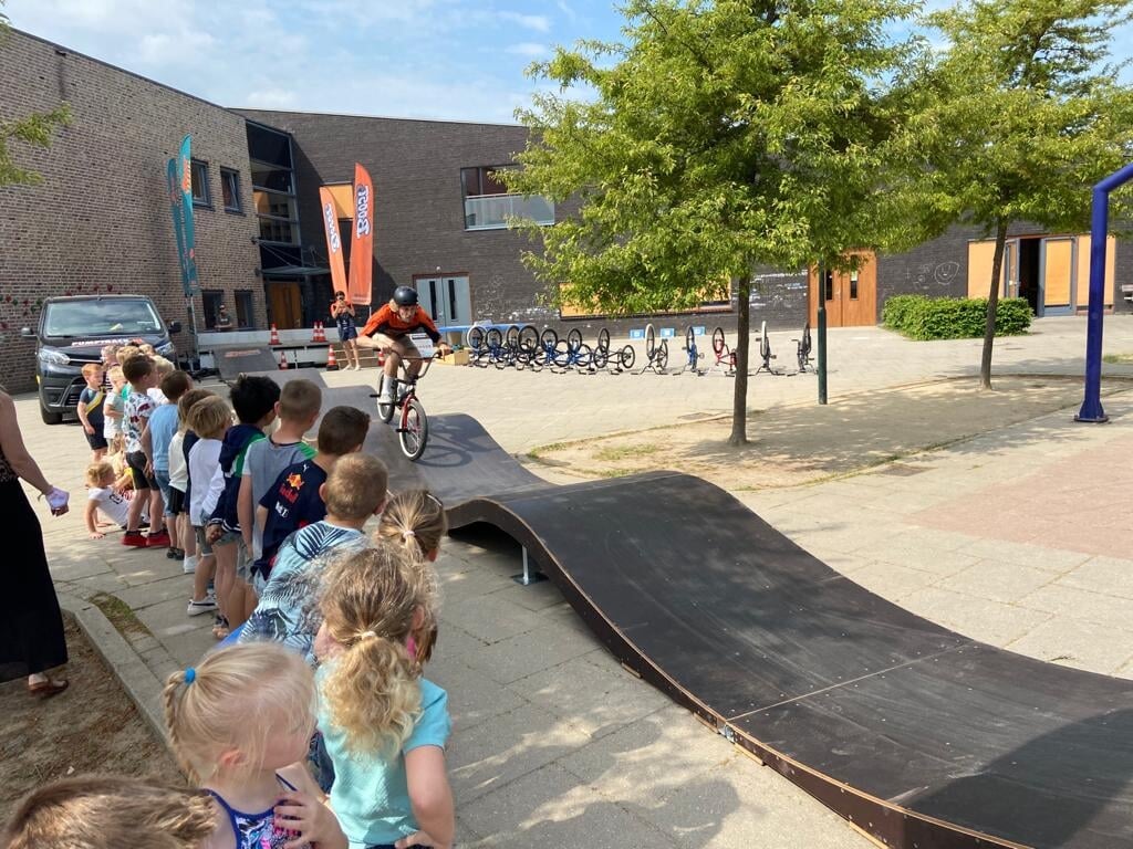 Roadshow op basisschool De Reuzepas, Ewijk