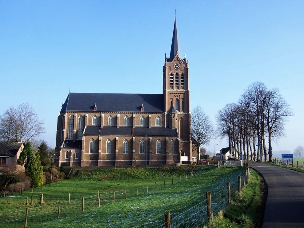 H. Lambertus kerk in Maasbommel.