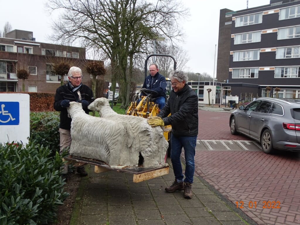 Ton van den Berg, Jo van As en Theo Gerritse.