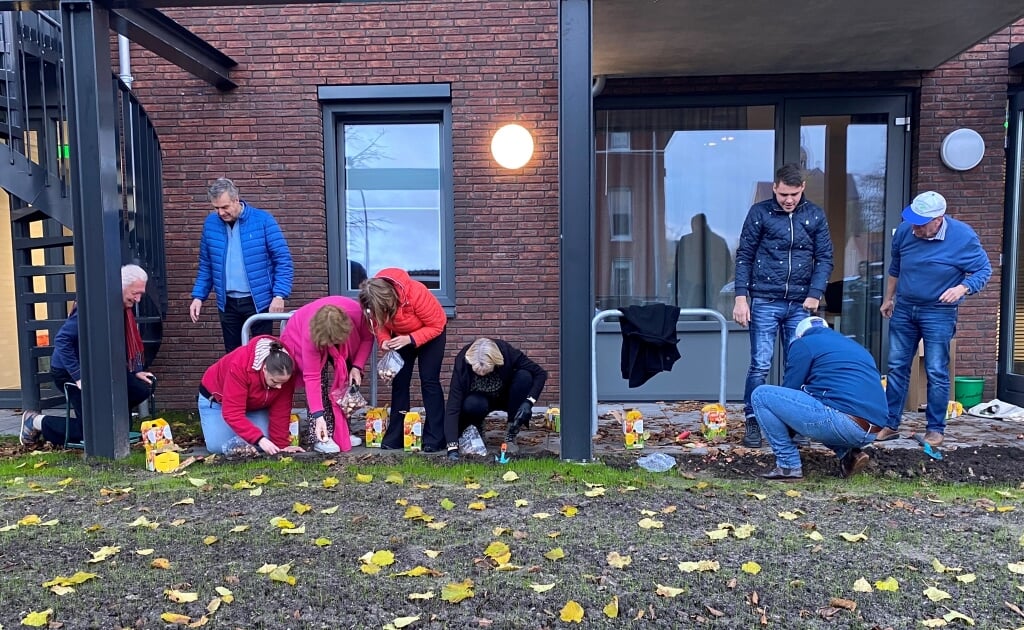 Rotaryclub Maas en Waal plant tulpenbollen