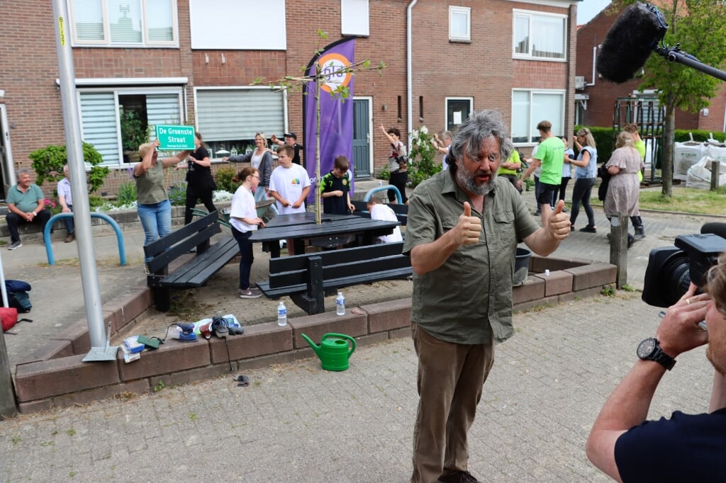 Opnames in Deest voor De Groenste Straat in Gelderland