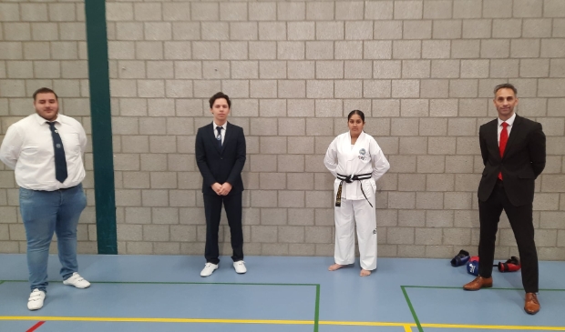 <p>Naomi Algoo is geslaagd voor de 1e Dan Teakwon-Do</p>
