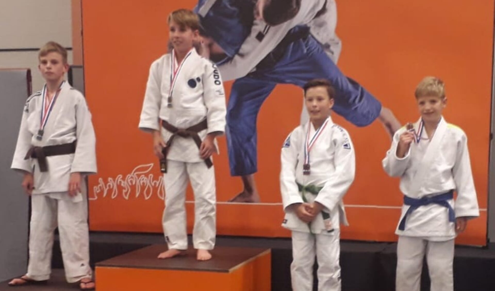 Aaron van Osch tweede op NK judo.