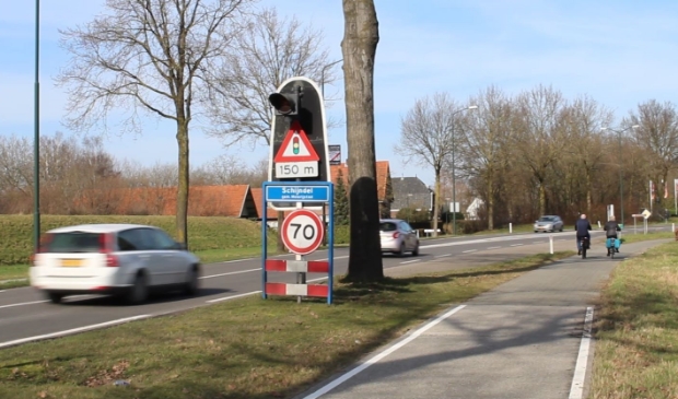 <p>Ook op de Rooiseweg gebeurde de laatste jaren verschillende ongelukken.</p>