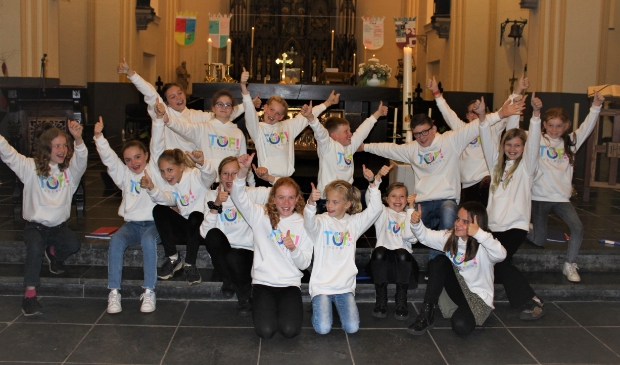 <p>Kinderkoor Tof in betere tijden.</p>
