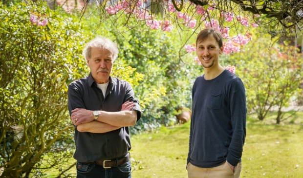 De jury van het Perfecte Plaatje Schijndel. Frans (l) & Tom Keetels