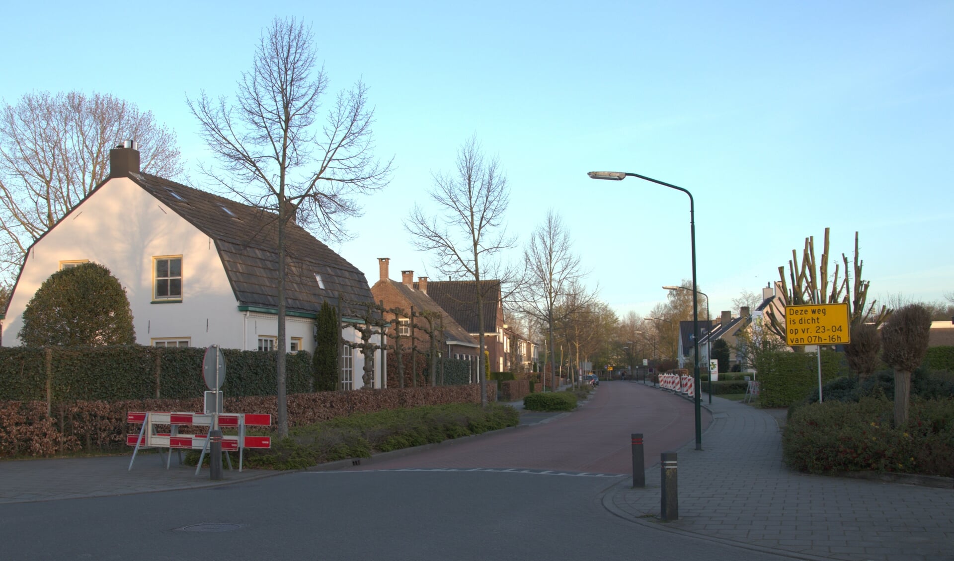 Wegafsluiting Bunderstraat