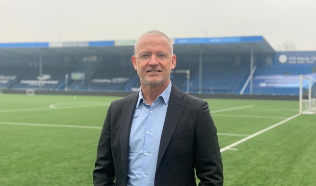 Jack de Gier in het stadion van FC Den Bosch.