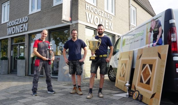 v.l.n.r.: Robbie Hoogzaad, Jeroen Brands en Sander Verbruggen.