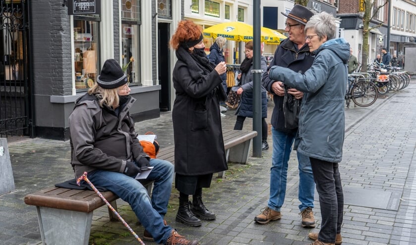 Lievebriefjesactie op de Markt