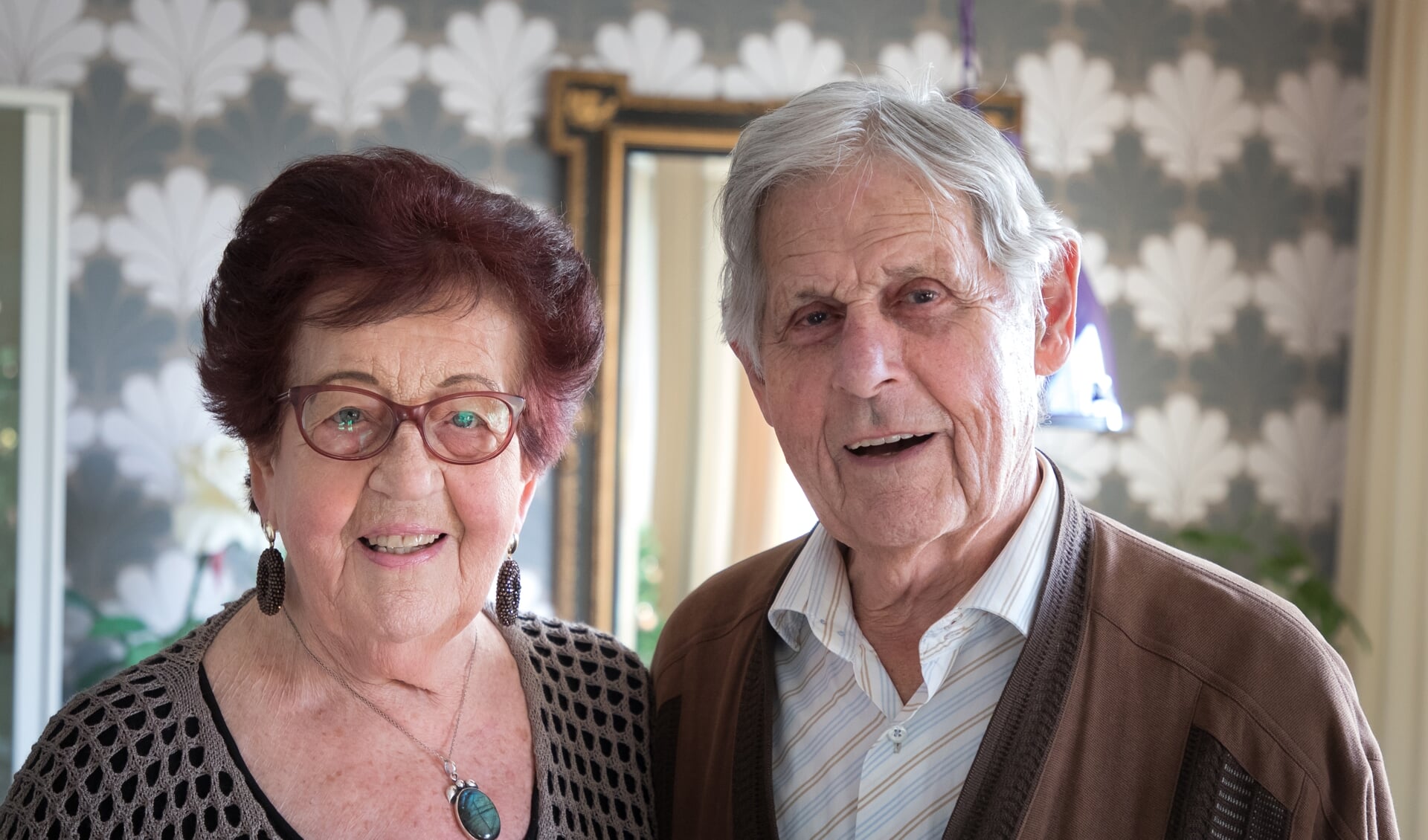 Rina (86) en Jan (90) van Herpen-Kapteyns. Foto: Wiek van Lieshout