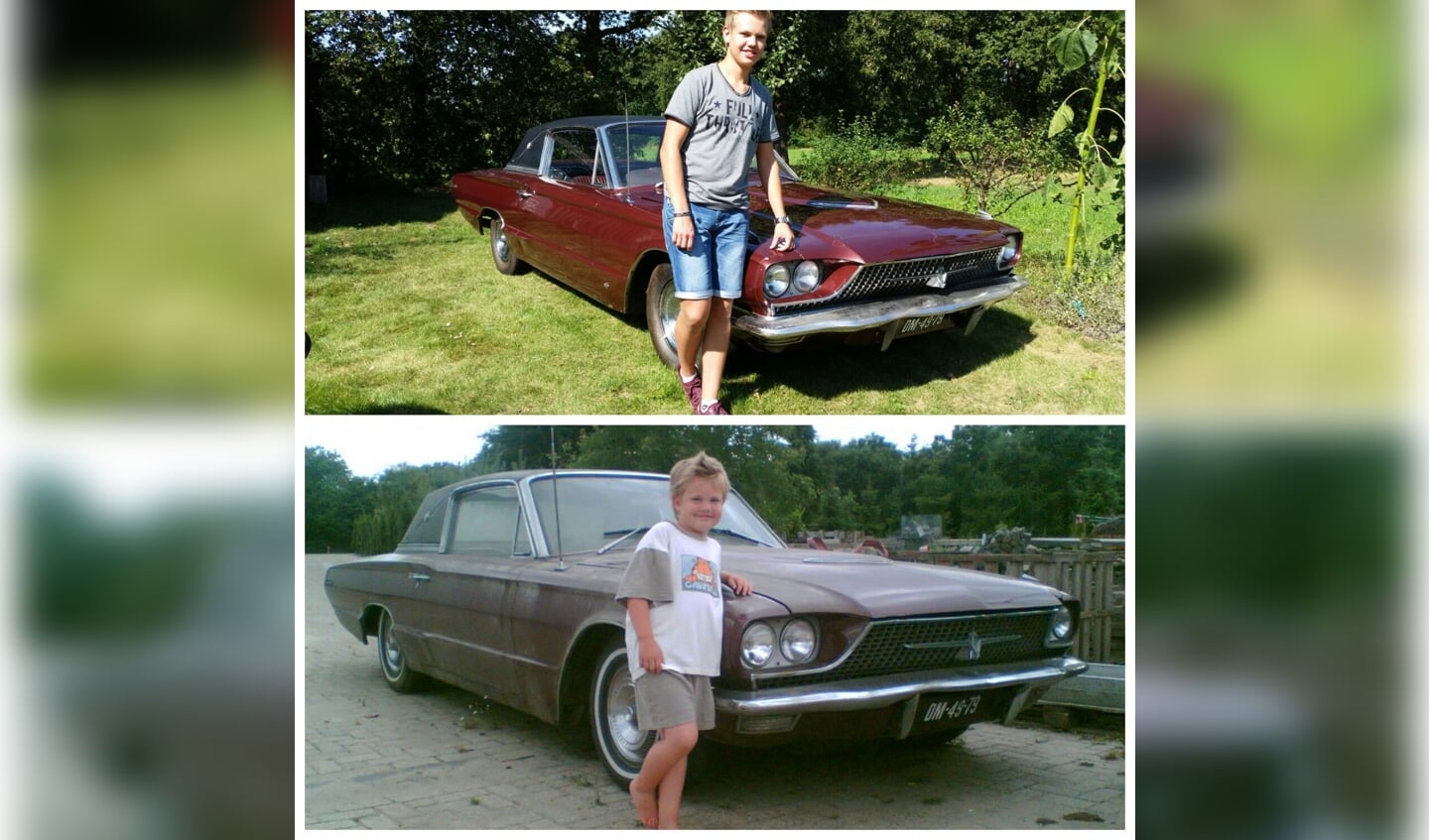 De auto is weer veilig terug bij de familie.