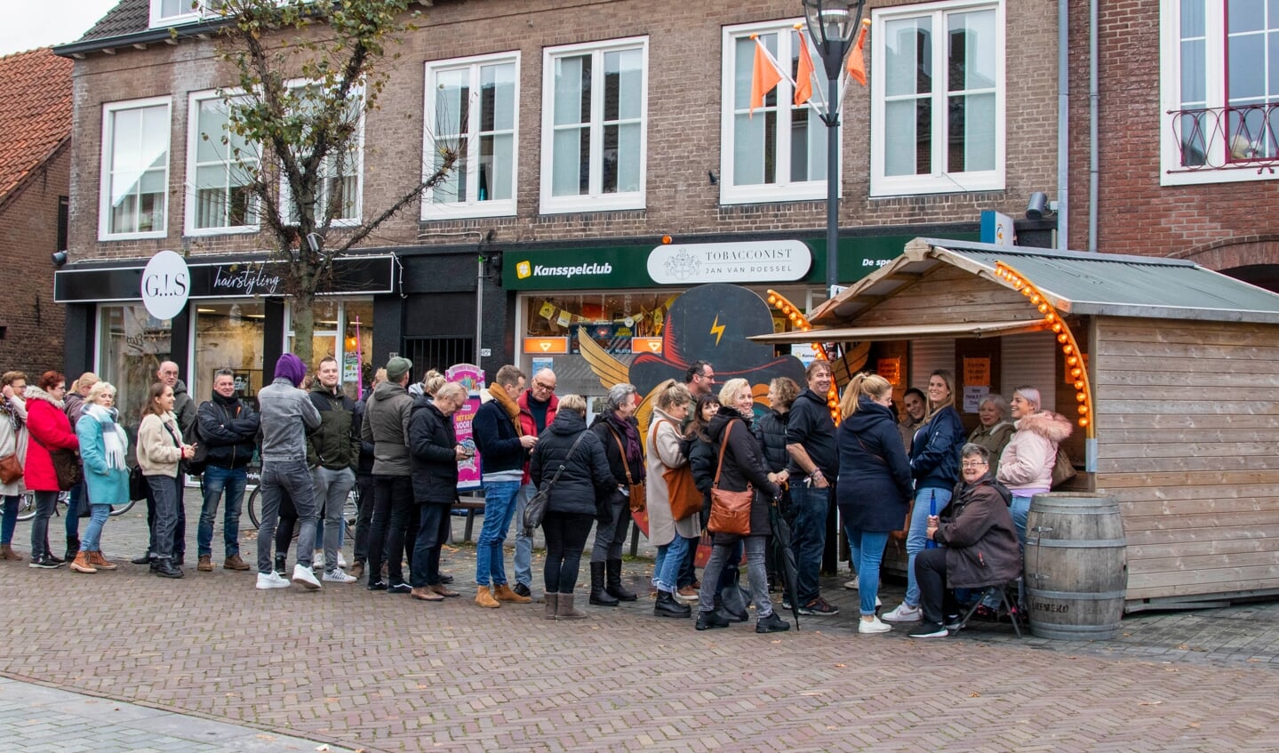 Op tijd aanwezig voor de tickets van Paaspop 2023.