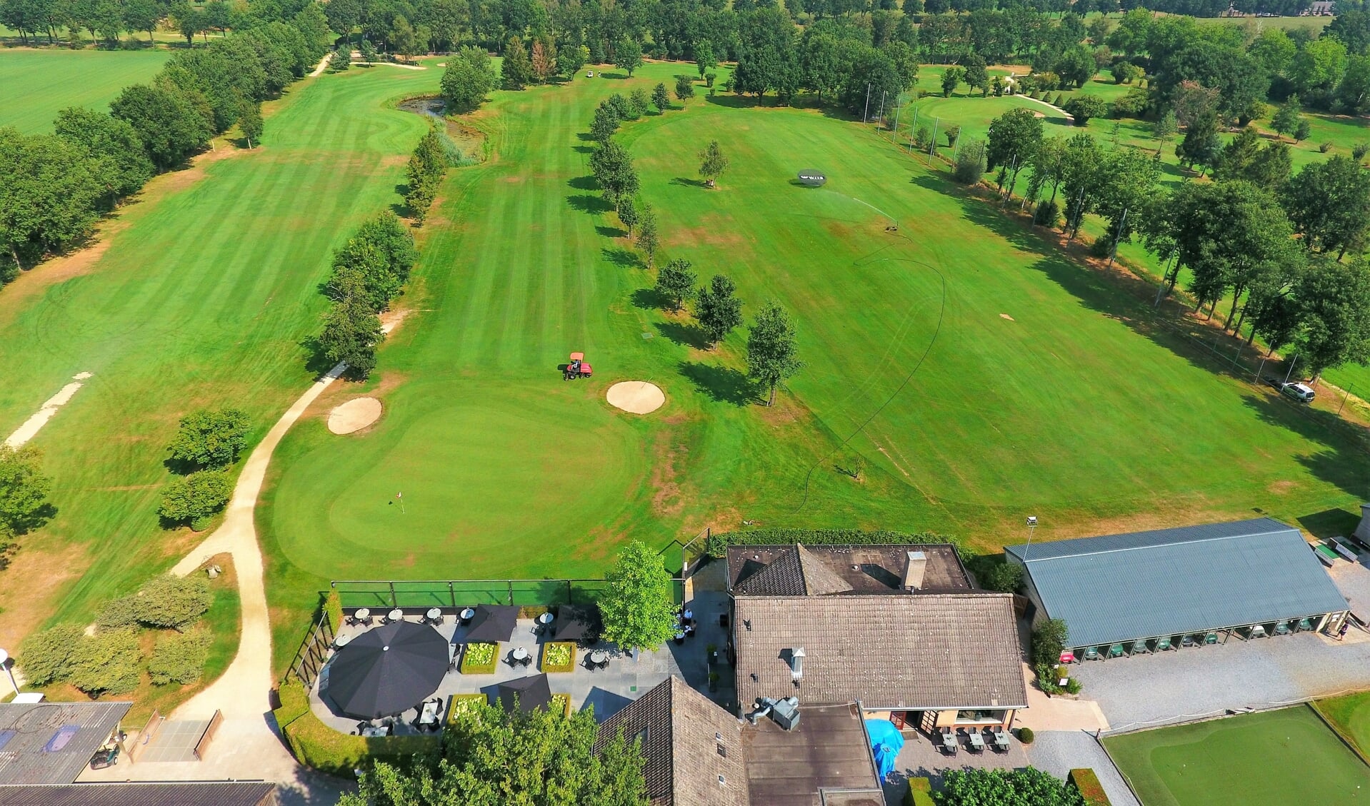 Luchtfoto van Golfbaan De Schoot