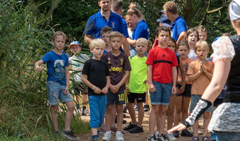 Vossenjacht tijdens de Jeugdvakantieweek Schijndel.