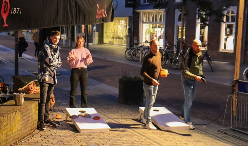 Cornhole toernooi bij 't Tramhuys.