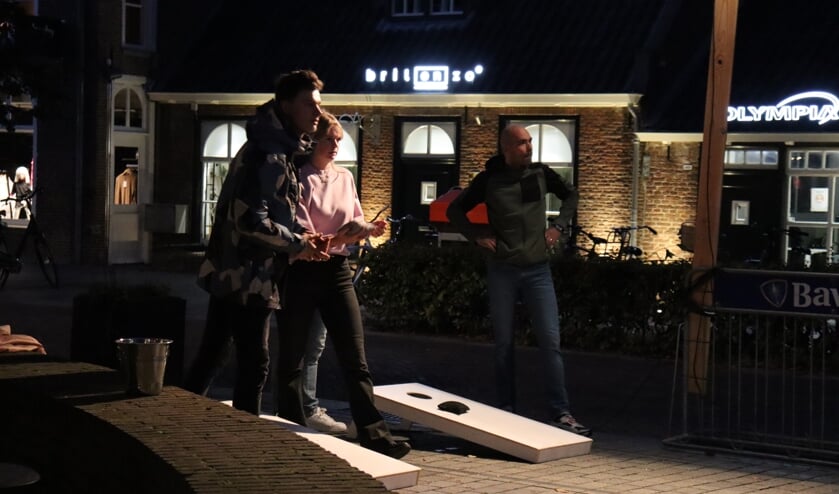 Cornhole toernooi bij 't Tramhuys.