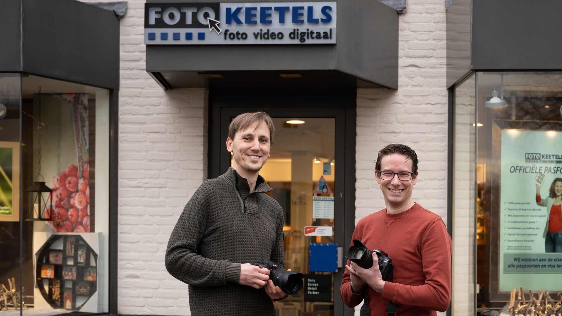 Tom Keetels en Bas Ulehake zijn klaar voor een tweede editie van Het Perfecte Plaatje Schijndel. Foto: Keetels