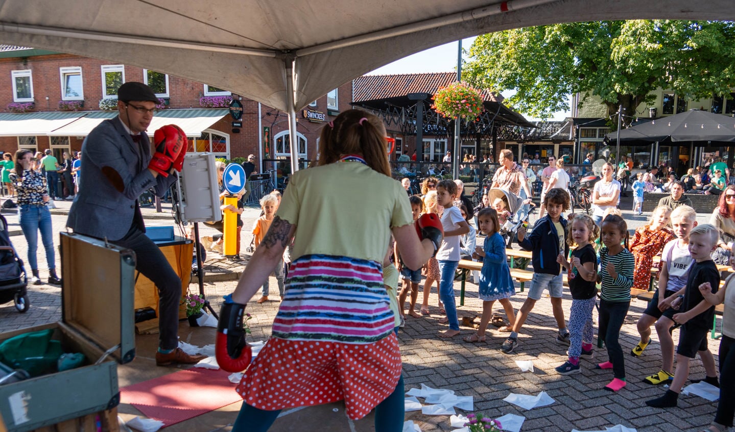 Kinderboulevard in het centrum van Schijndel.