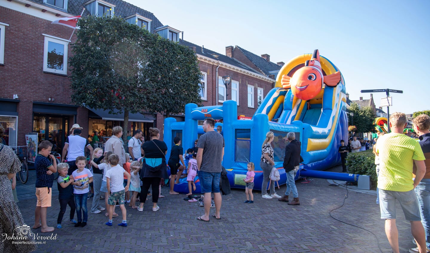 Kinderboulevard in het centrum van Schijndel.