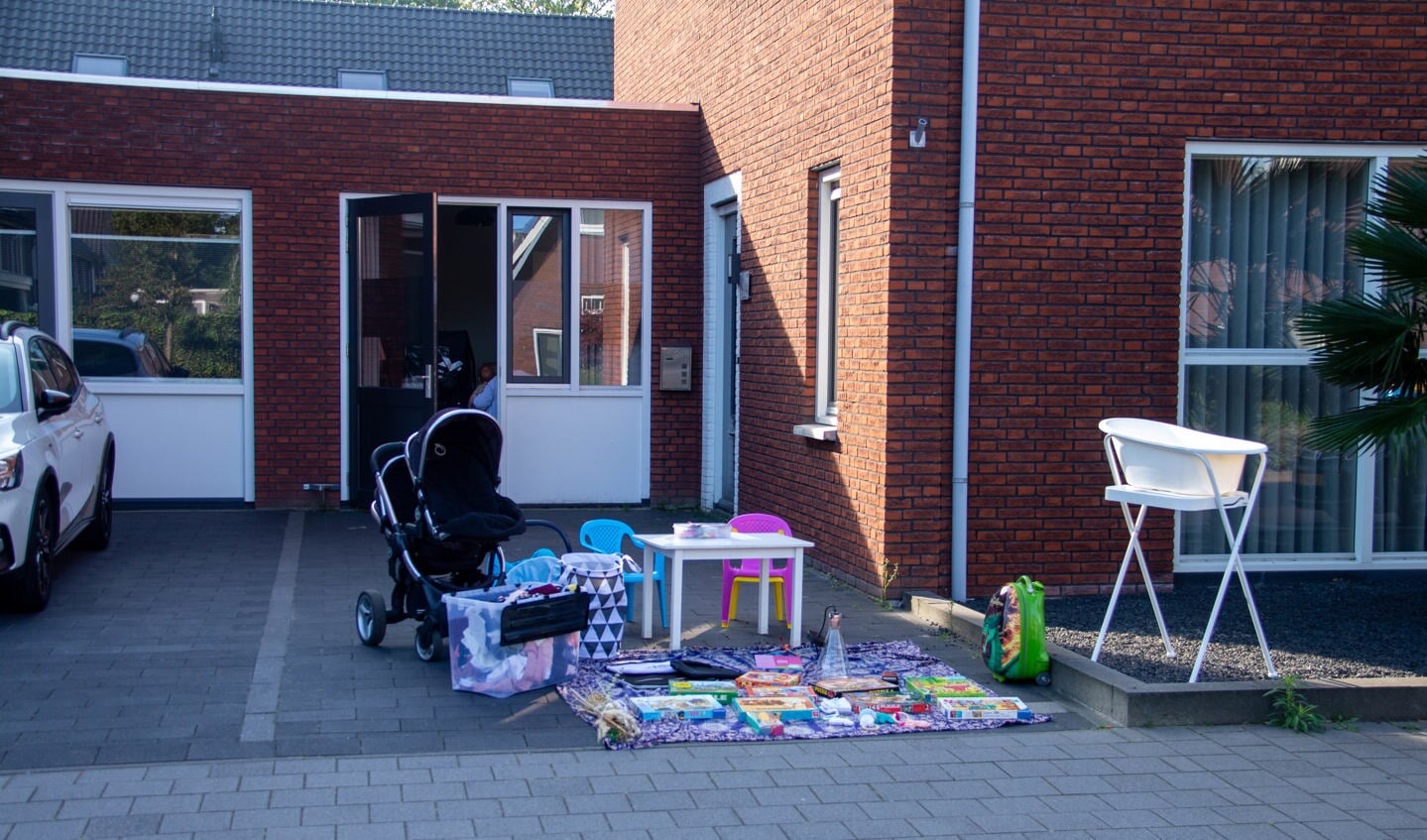 Garagesale in de Hoevenbraak en Hulzebraak