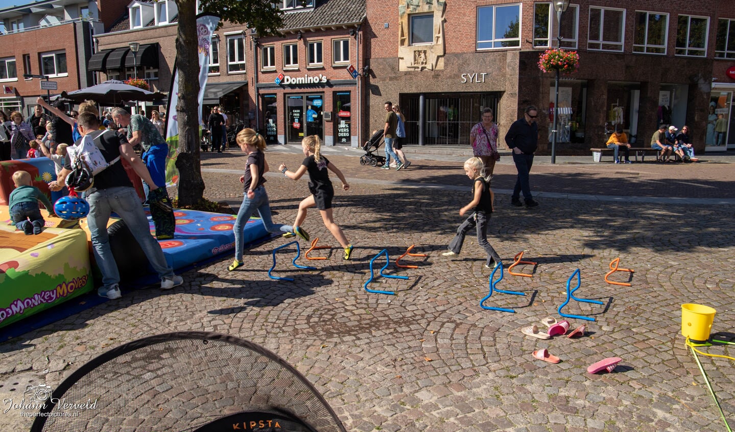 Kinderboulevard in het centrum van Schijndel.