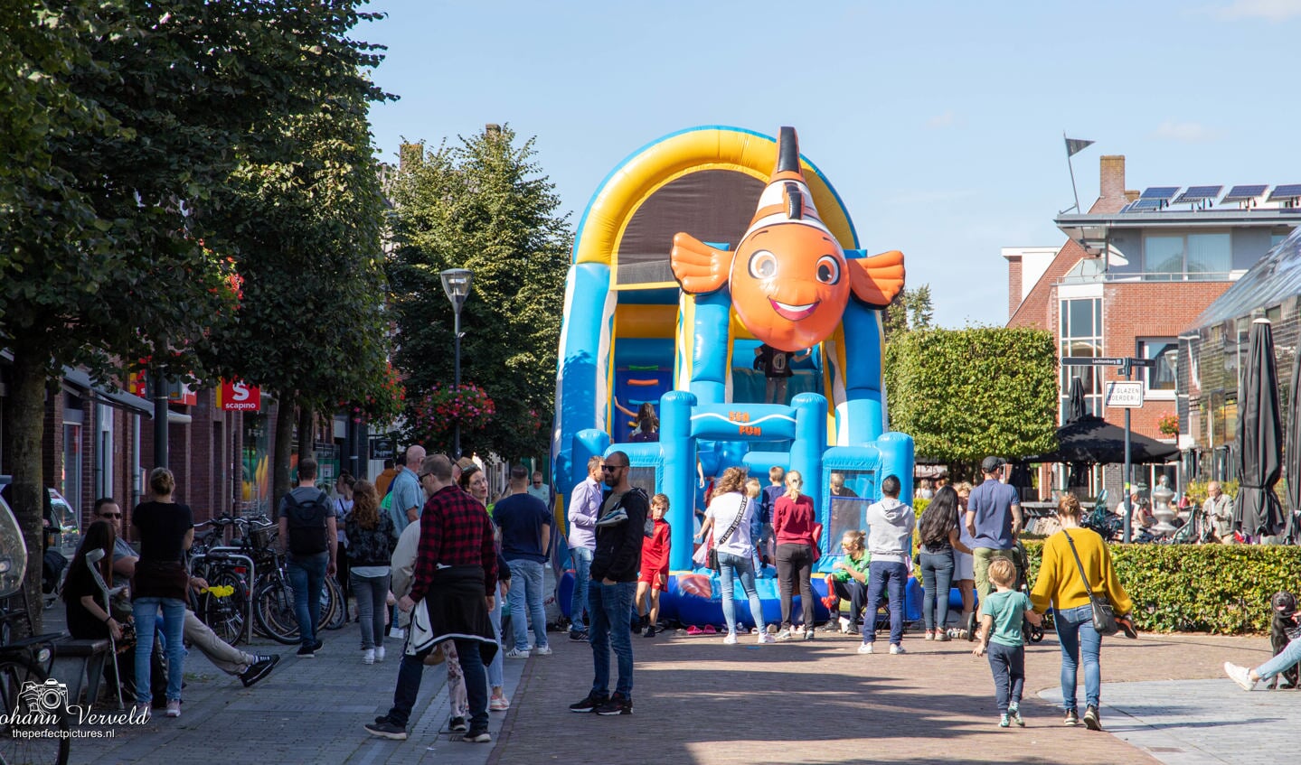 Kinderboulevard in het centrum van Schijndel.