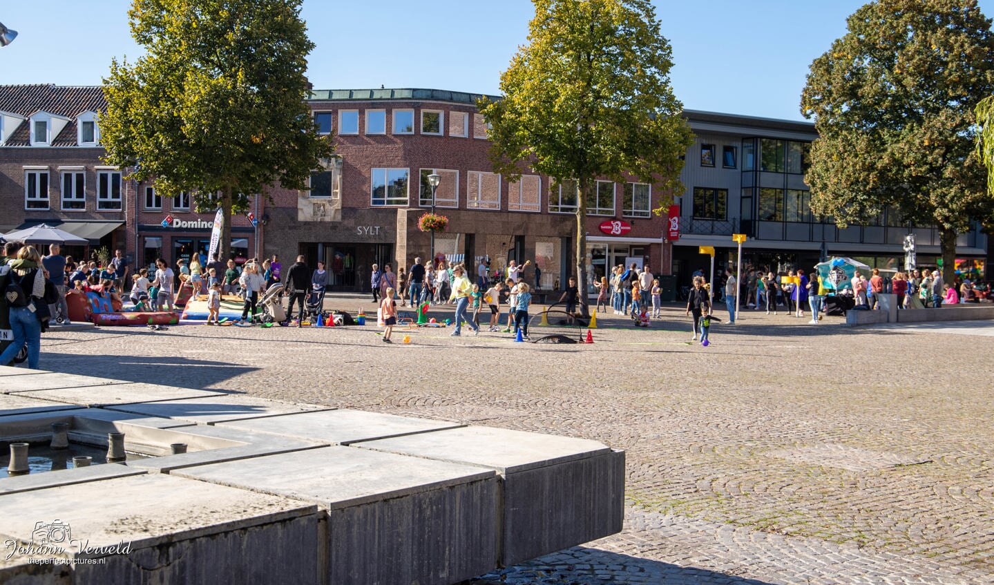 Kinderboulevard in het centrum van Schijndel.