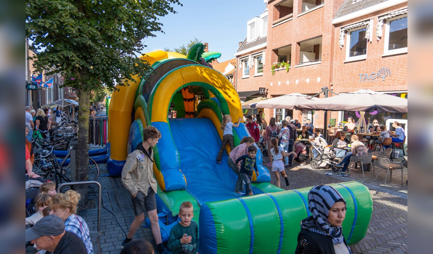 Kinderboulevard in het centrum van Schijndel.
