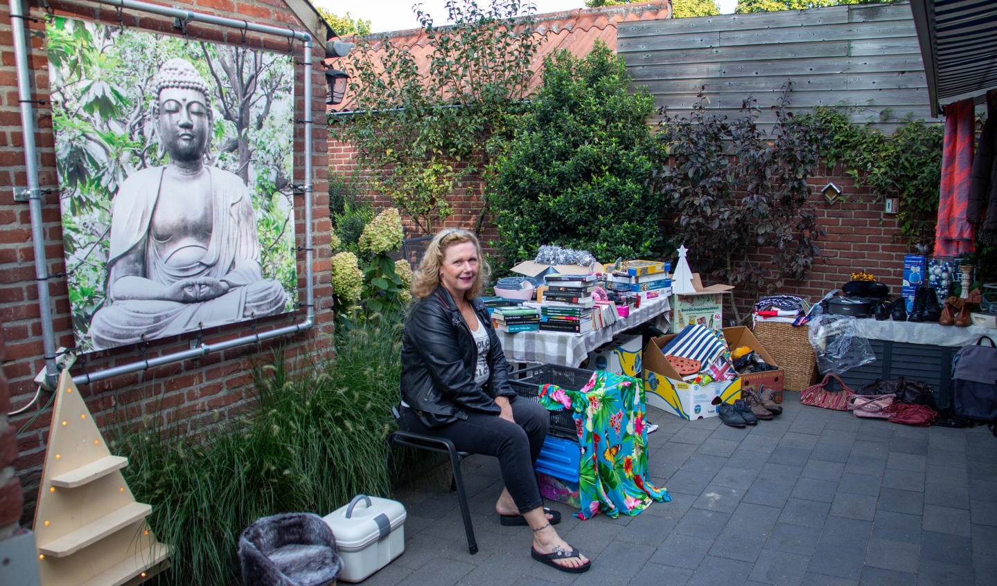 Garagesale in de Hoevenbraak en Hulzebraak