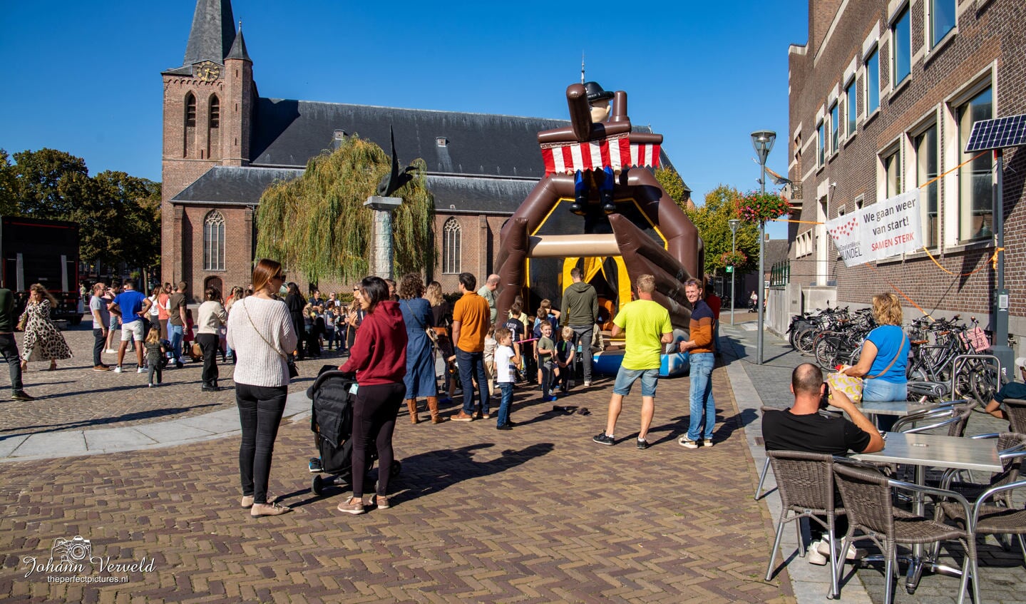 Kinderboulevard in het centrum van Schijndel.