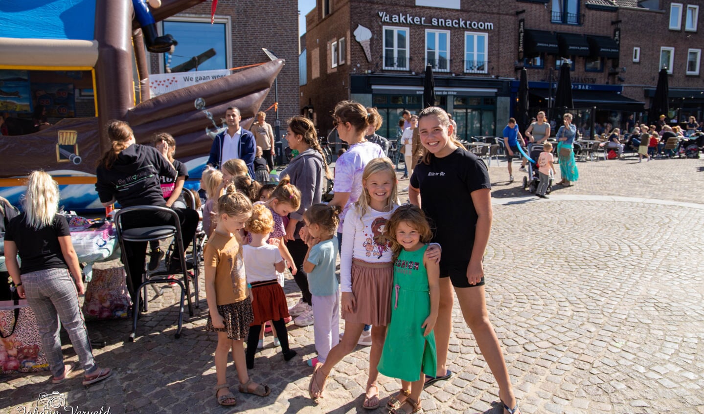 Kinderboulevard in het centrum van Schijndel.
