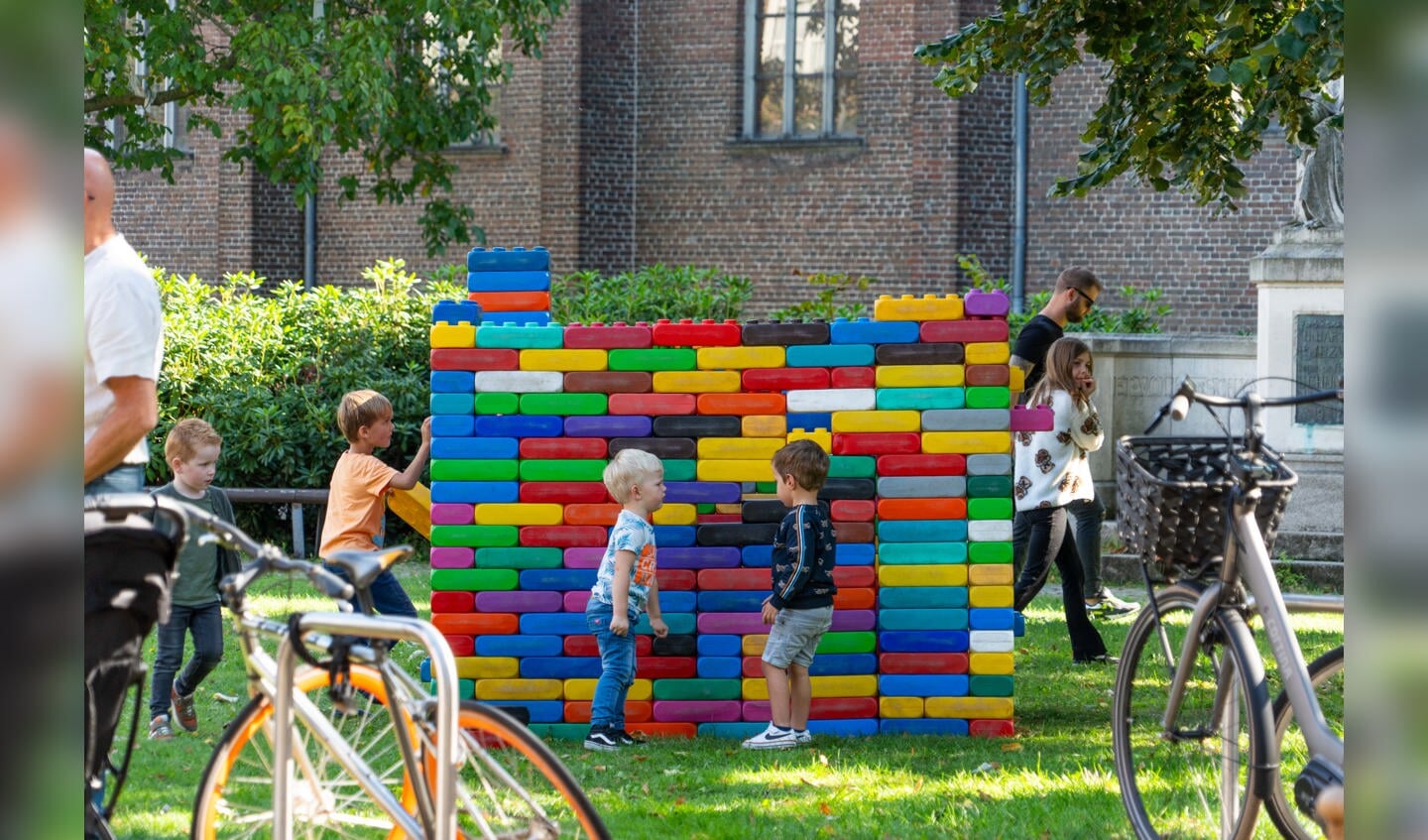 Kinderboulevard in het centrum van Schijndel.