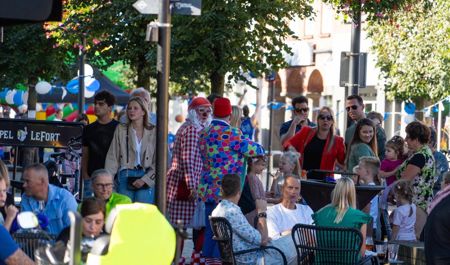 Kinderboulevard in het centrum van Schijndel.