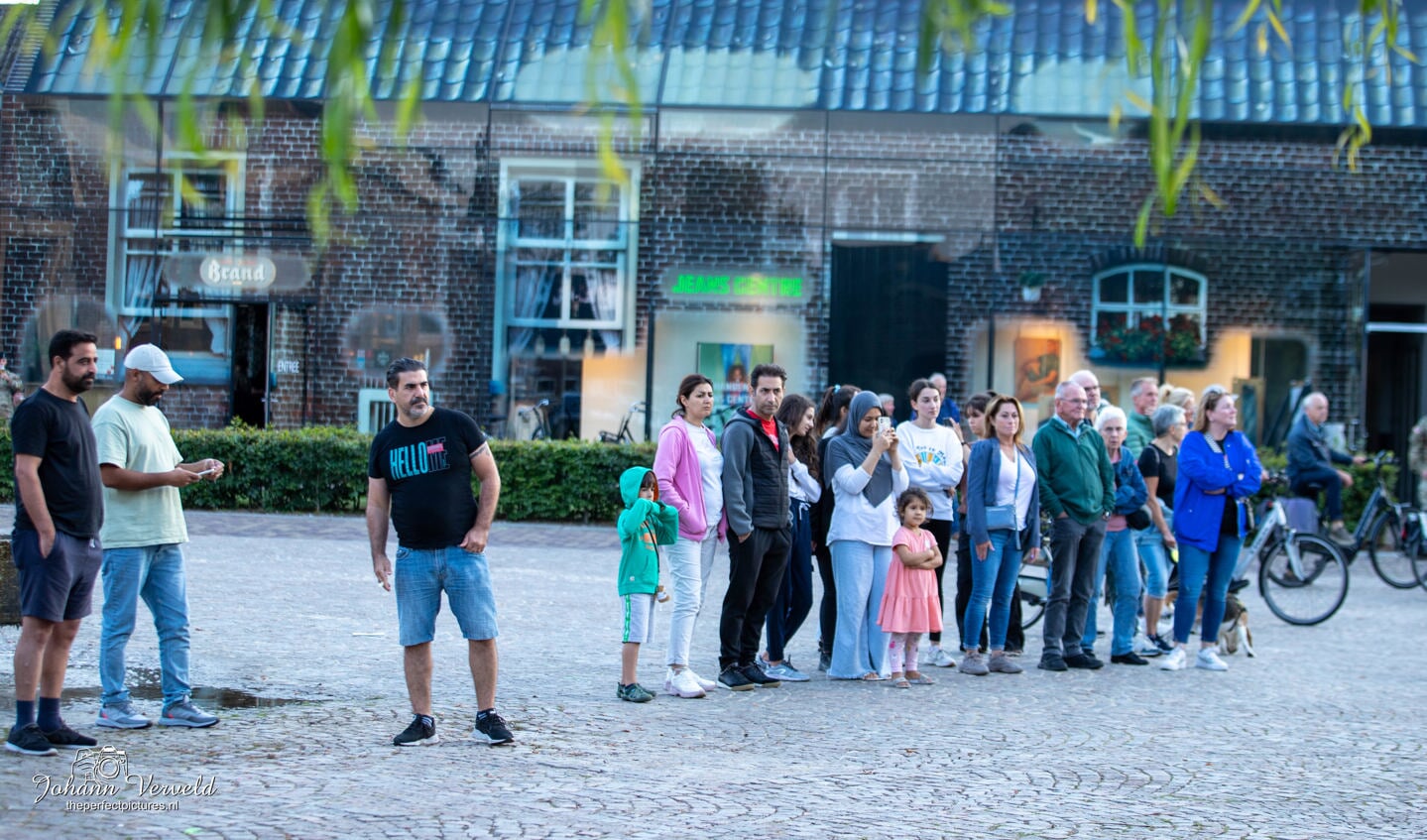 Amerikaanse rockband in het Schijndelse centrum