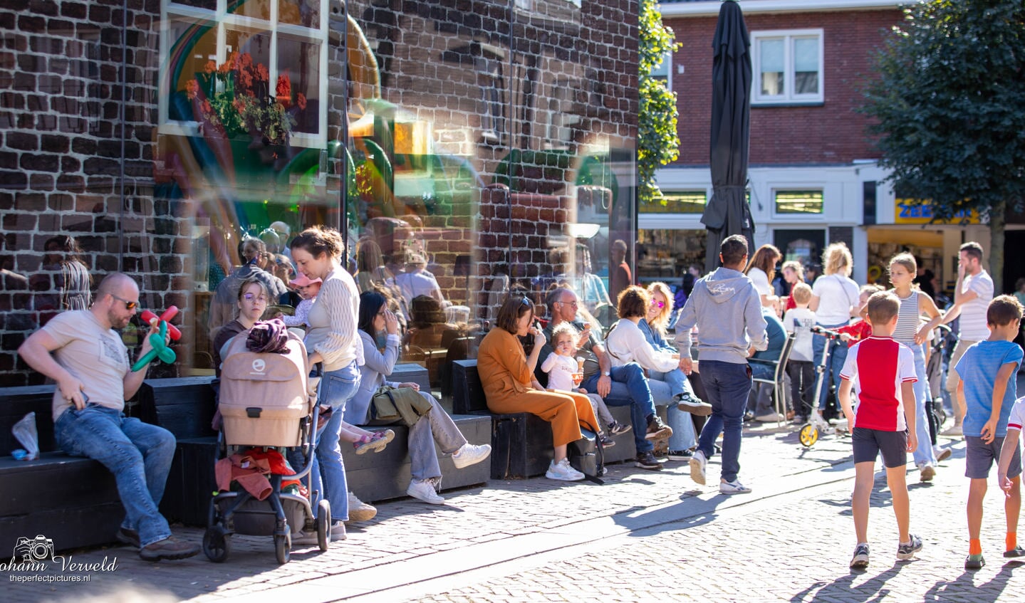 Kinderboulevard in het centrum van Schijndel.