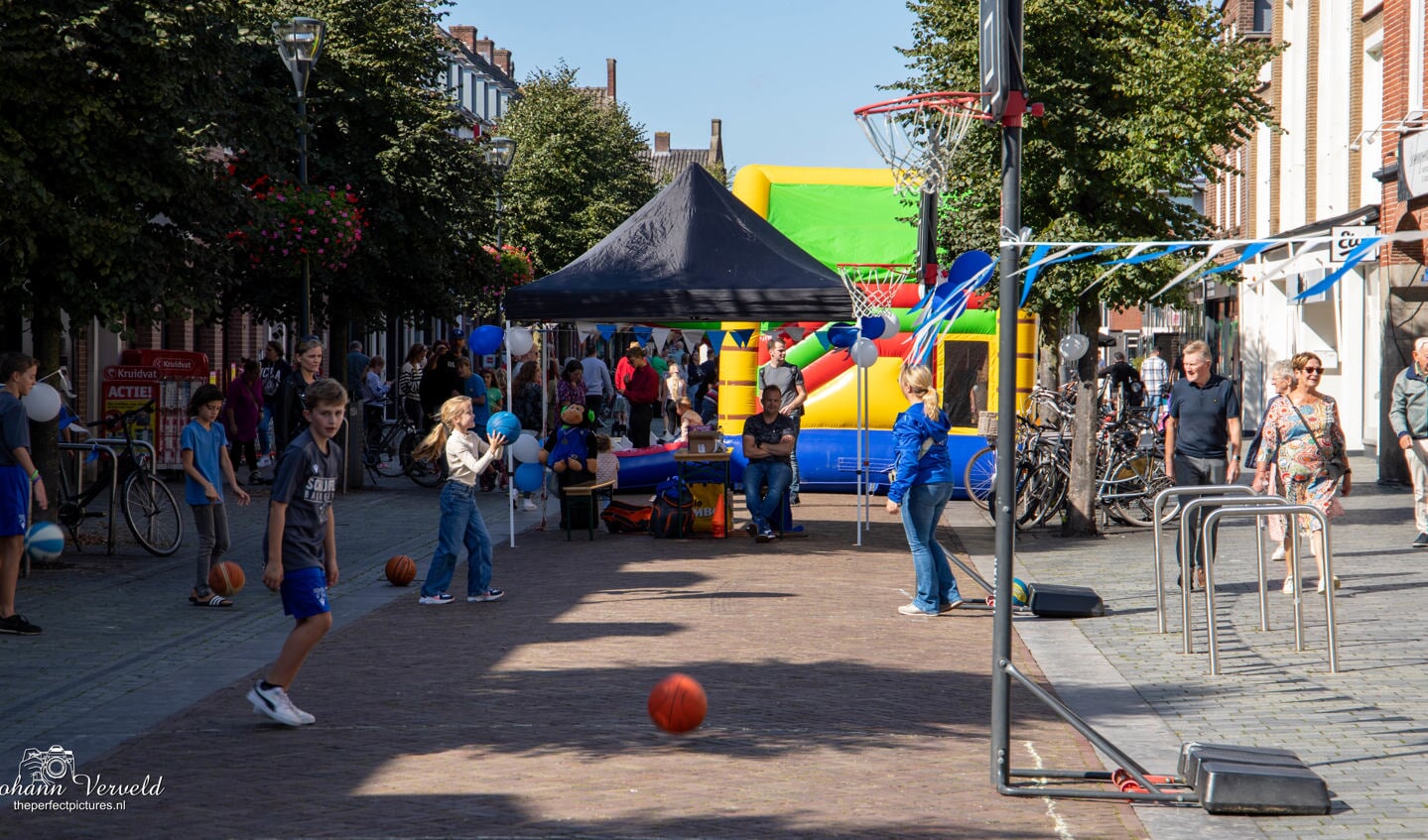 Kinderboulevard in het centrum van Schijndel.