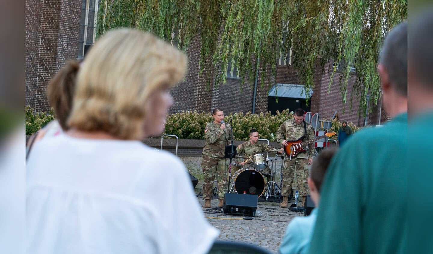 101st Airborne Division Rock Band in Schijndel