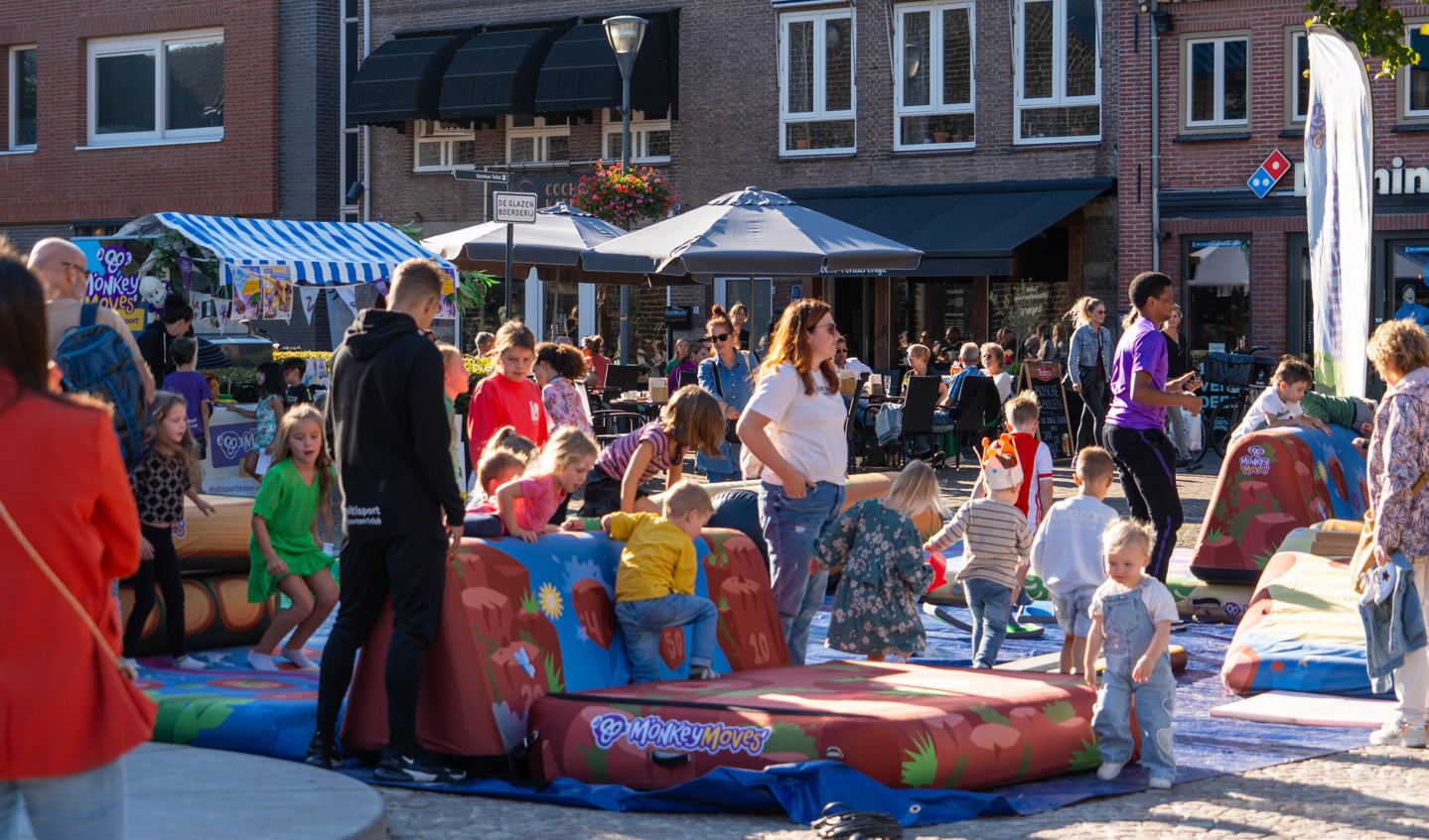 Kinderboulevard in het centrum van Schijndel.
