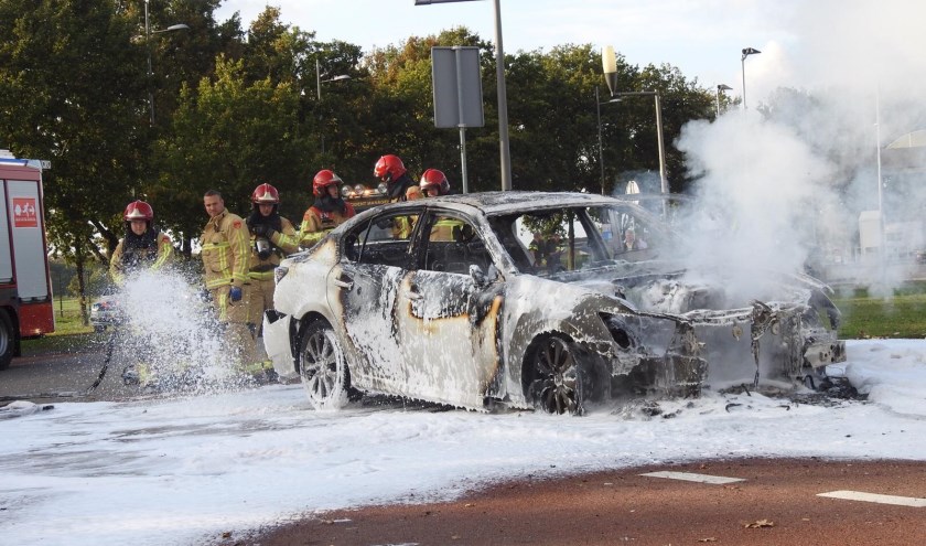 De brandweer heeft de brand geblust.