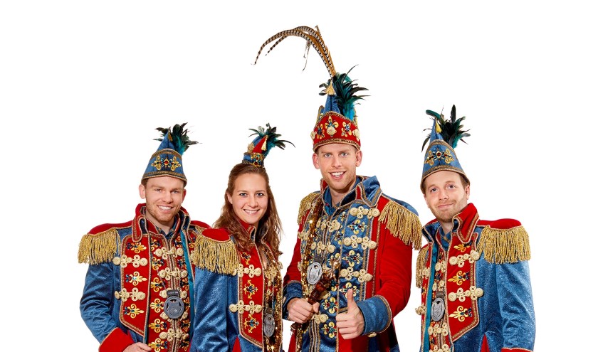 Prins Lars, Prinses Simone en de Adjudanten Frank en Teun