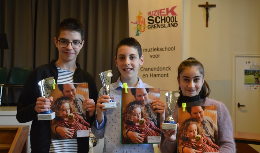 De laureaten met de hoogste punten in hun discipline of afdeling