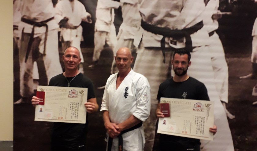 v.l.n.r Elion Peters, Shihan van Kessel, Tom Bakens, foto: A. Vercoelen