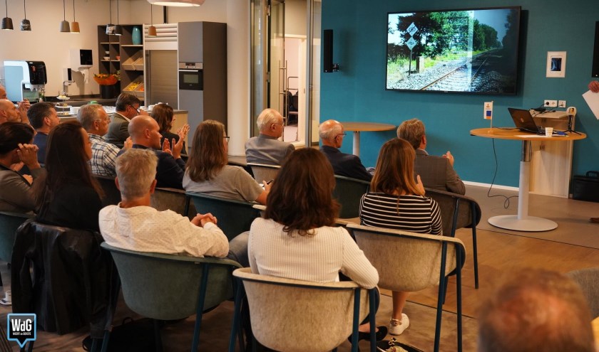 Presentatie van het onderzoek, foto: VTV-treinreizigers